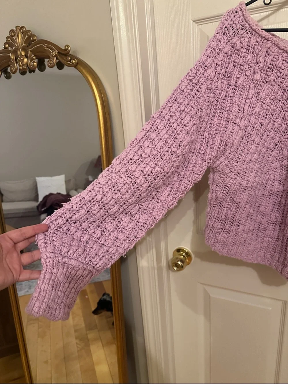 Free People In a Swirl Pullover Sweater